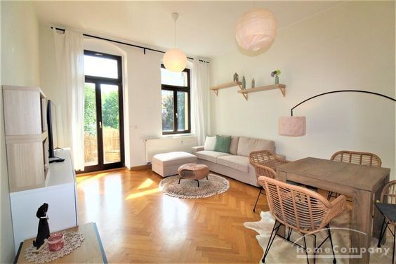 Möbliert 2-Zimmer Wohnung mit Balkon in Dresden-Friedrichstadt