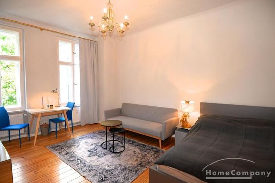 Helle 1-Zimmer-Wohnung in Prenzlauerberg, möbliert