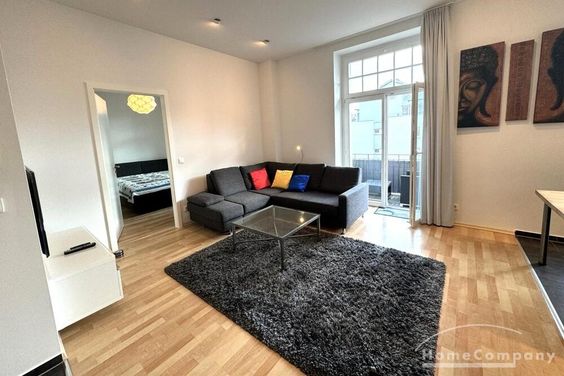 Möbliert / Furnished 2-Zimmer Apartment mit Balkon in Dresden-Neustadt