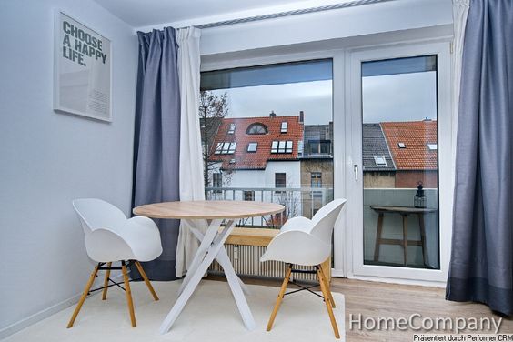 Schönes Apartment mit Balkon in der Nähe des Medienhafens in Düsseldorf Unterbilk