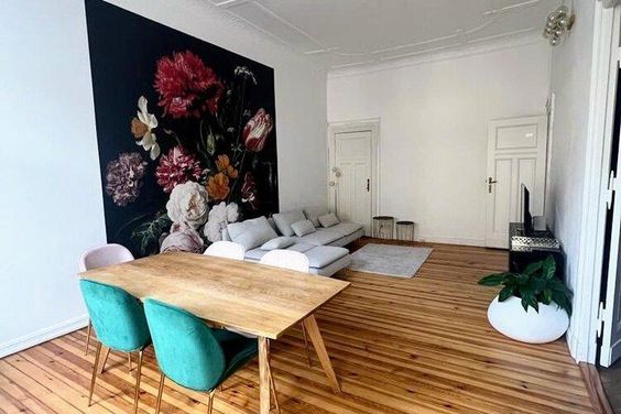 Schöne 3-Zimmer-Wohnung in Charlottenburg, Berlin, möbliert