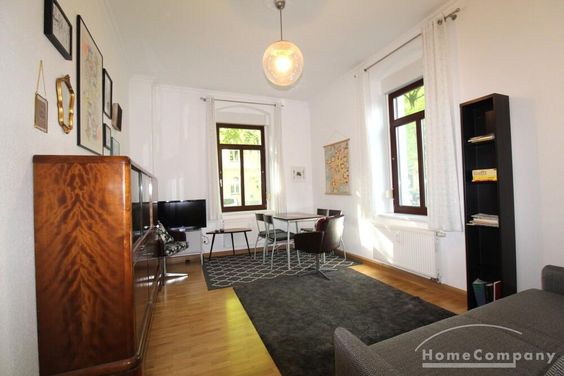 Möbliert/Furnished 2-Zimmer Apartment in Dresden-Pieschen / 2 Personen