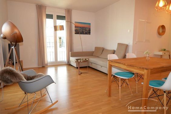 Möblierte Zwei-Zimmer-Wohnung in Kreuzberg mit Dachterrasse, Berlin