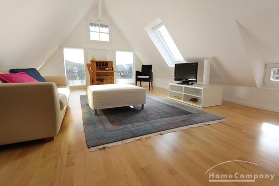 Möbliertes Loft in exponierter Lage mit Rheinblick in Bonn-Plittersdorf!