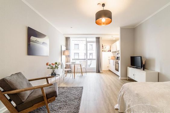 Möbliertes Business Apartment mit Balkon in bester Lage in Hamburg Ottensen