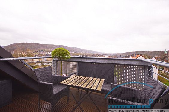 Sehr schöne und große Wohnung mit Dachterrasse und Weitblick über Hagen.