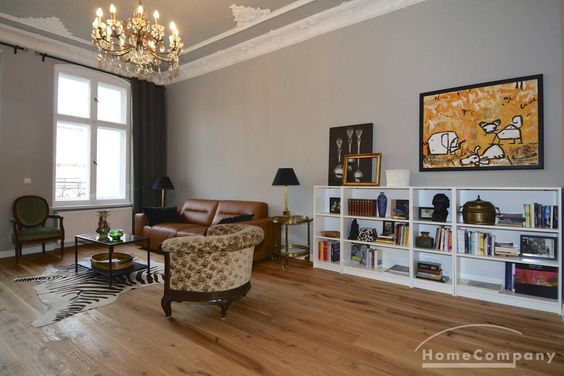 Große 5-Zimmer-Wohnung in Charlottenburg, komplett möbliert, Berlin