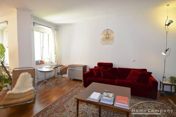 Schön möblierte 2-Zimmer-Altbauwohnung mit Balkon in Prenzlauer Berg, Berlin