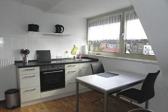 *Saarbrücken-Rodenhof, helles, ruhiges, vollmöbliertes 1 Zimmer Apartment mit Wohnküche und Duschbad