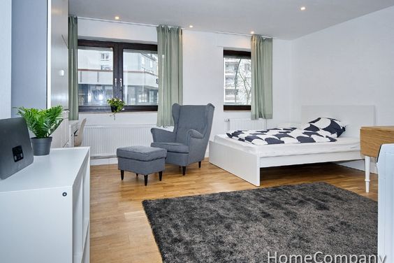 Geschmackvolles Businessapartment mit Wifi und Stellplatz im Zentrum von Düsseldorf