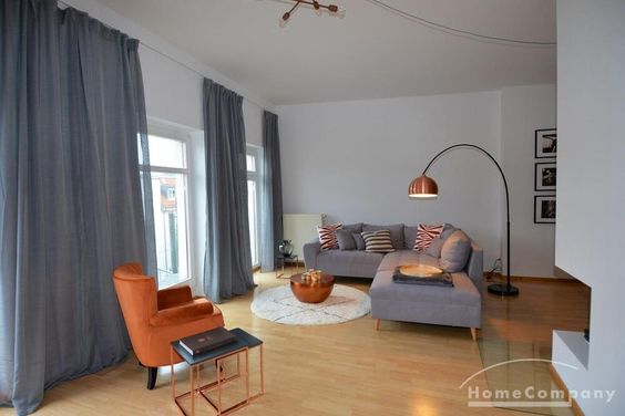 Riesige 4-Zimmer-Wohnung in Mitte, möbliert